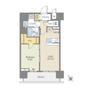 Ⅱ 1LDKの間取り図