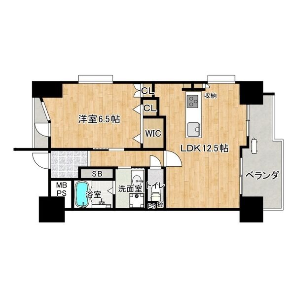 503の間取り図
