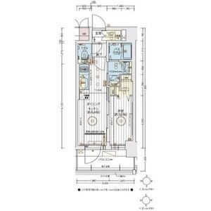 B 1DKの間取り図
