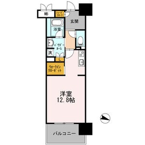 B 1Rの間取り図