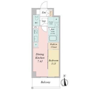 203の間取り図