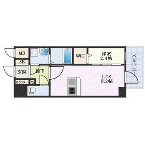1401の間取り図