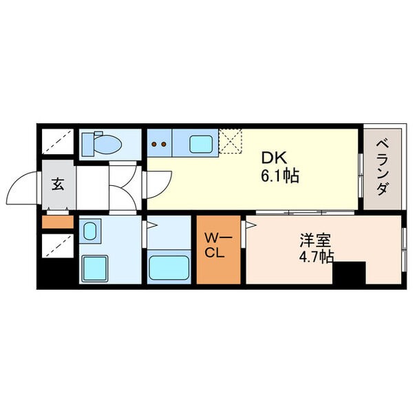 202 の間取り図