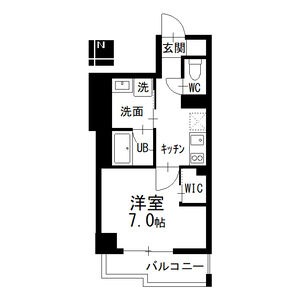 704 の間取り図