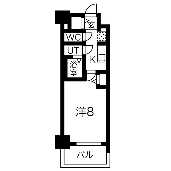 803 の間取り図