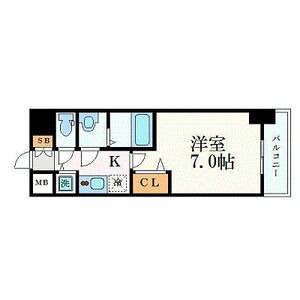 F' 1Kの間取り図