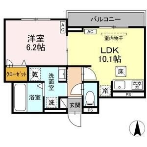 101の間取り図