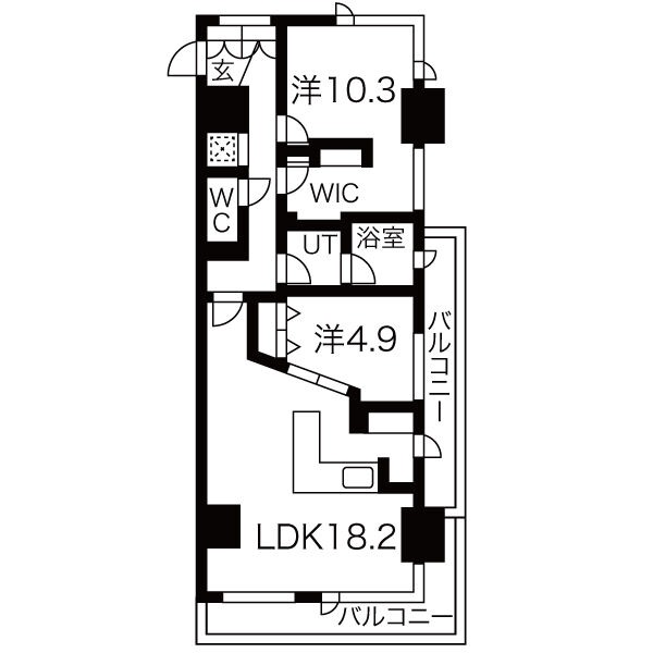 2LDKの写真