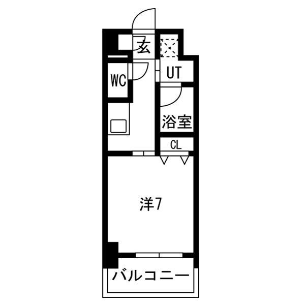 1007の間取り図