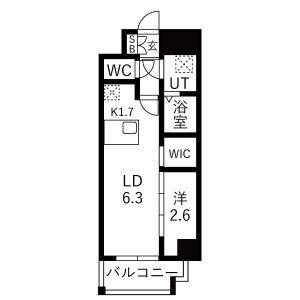 201の間取り図