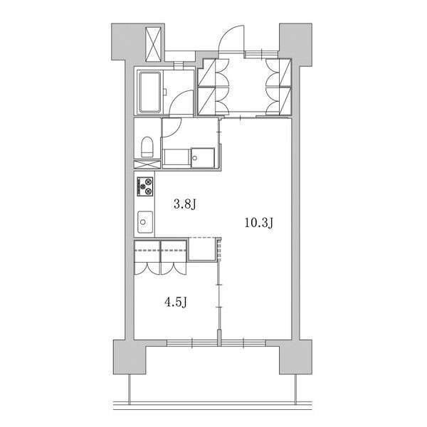 803の間取り図