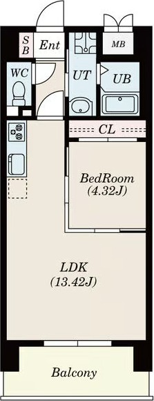 1505の間取り図