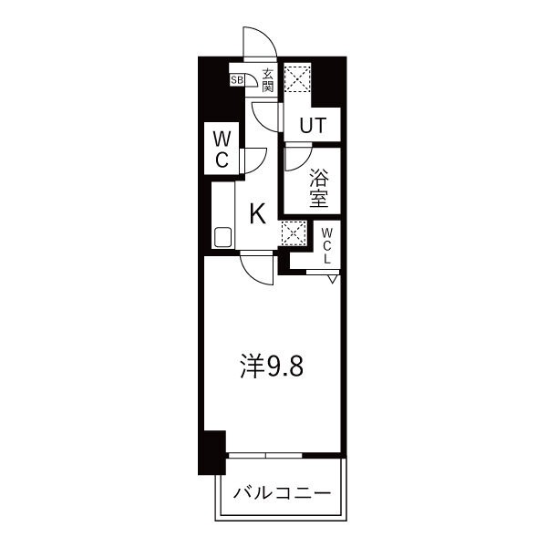 905の間取り図