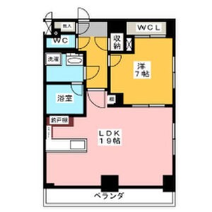1201の間取り図