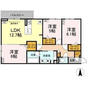 205の間取り図