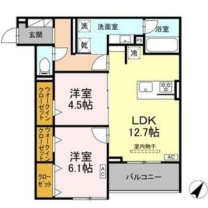 203の間取り図