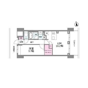 Ⅱ 1LDKの間取り図