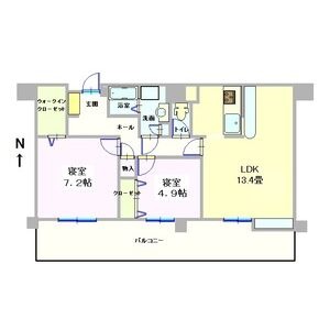 404の間取り図