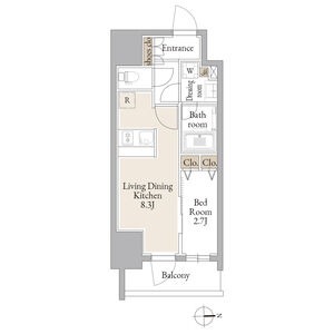 301 の間取り図