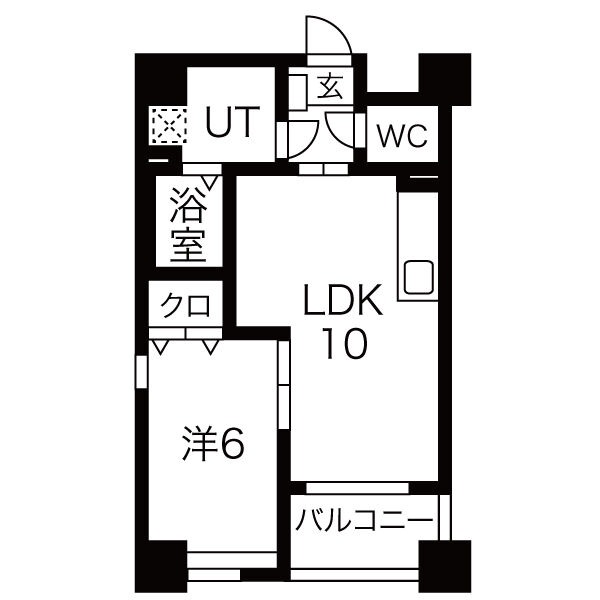 602 の間取り図