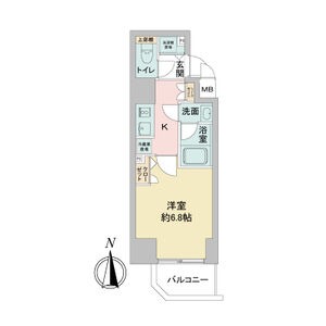 801の間取り図