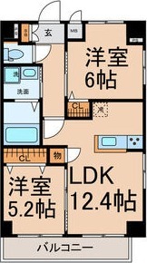 801の間取り図