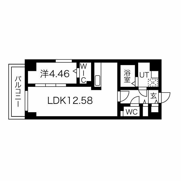 403 の間取り図