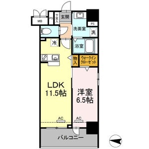 712の間取り図