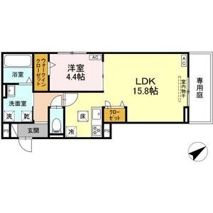 102の間取り図