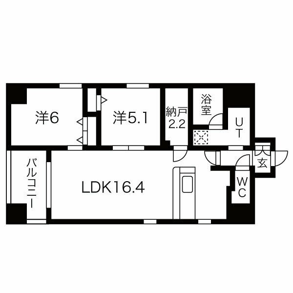 1001の間取り図