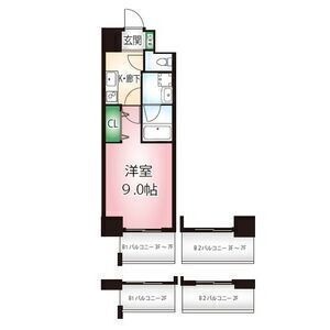 602の間取り図