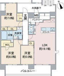 901の間取り図