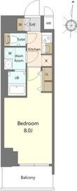 B2 1Kの間取り図
