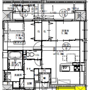 1204 の間取り図