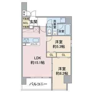 601 の間取り図