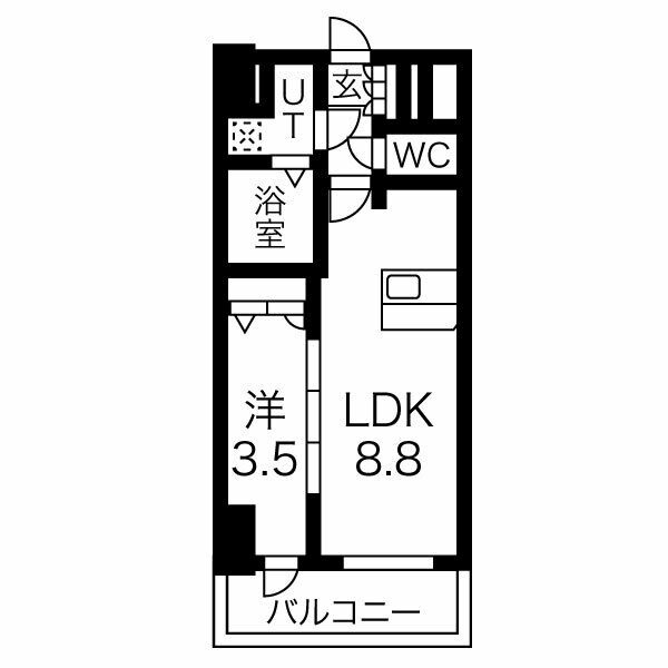 804の間取り図