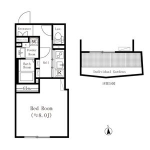 101の間取り図