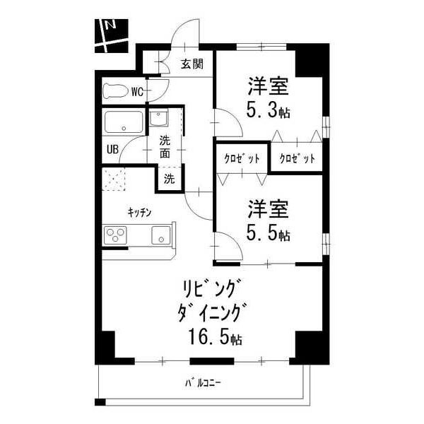 201 の間取り図