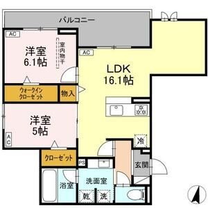 201の間取り図