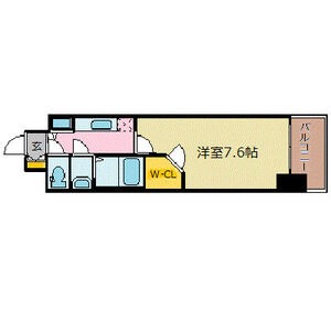 G 1Kの間取り図