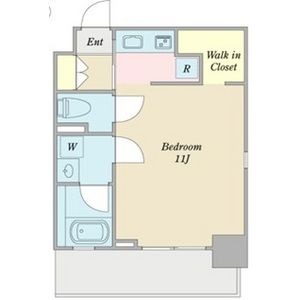 B 1Kの間取り図