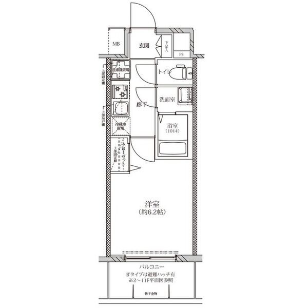 305の間取り図