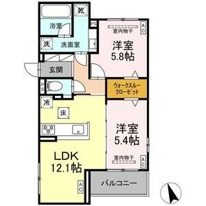 101の間取り図