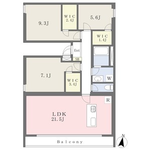 A-3 の間取り図