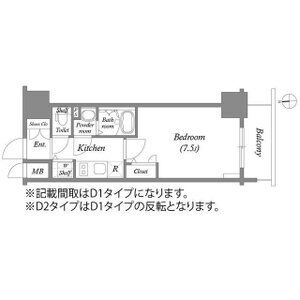 1006 の間取り図