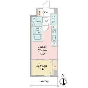 202の間取り図