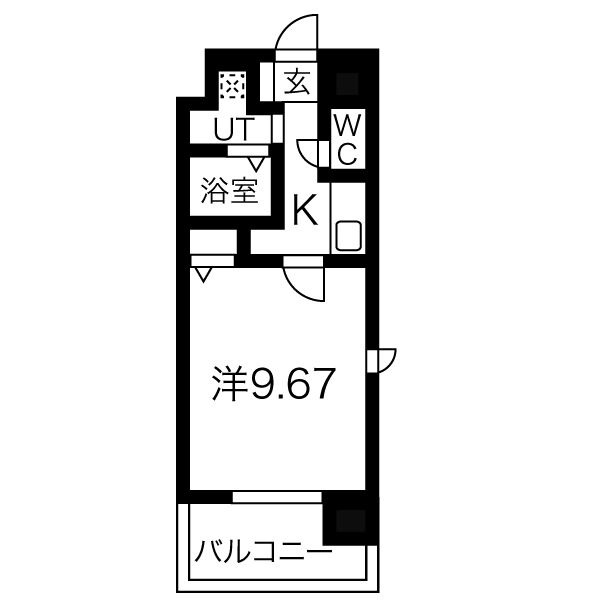 1101 の間取り図