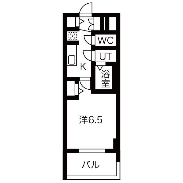 1404の間取り図