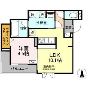 203の間取り図
