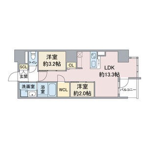 1301の間取り図